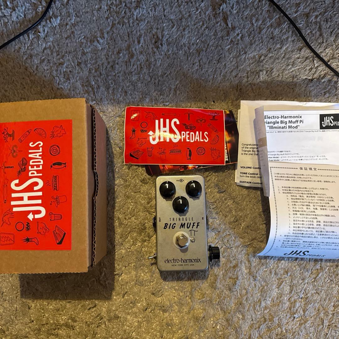 ギター JHS Pedals Triangle Muff Illuminati Mod
