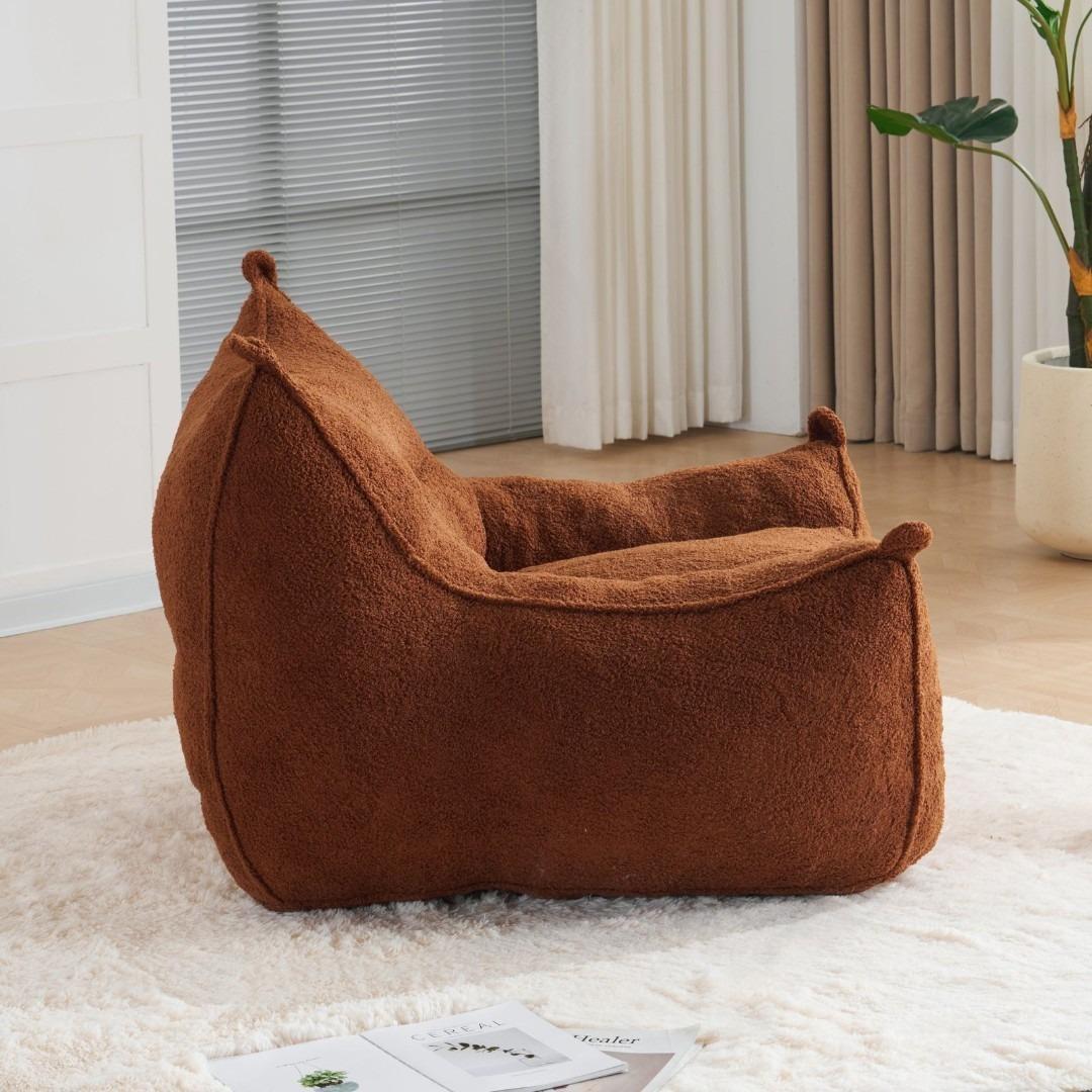 一人掛けソファ クッションソファー 座椅子 圧縮梱包 フロアソファー ミニサイズ