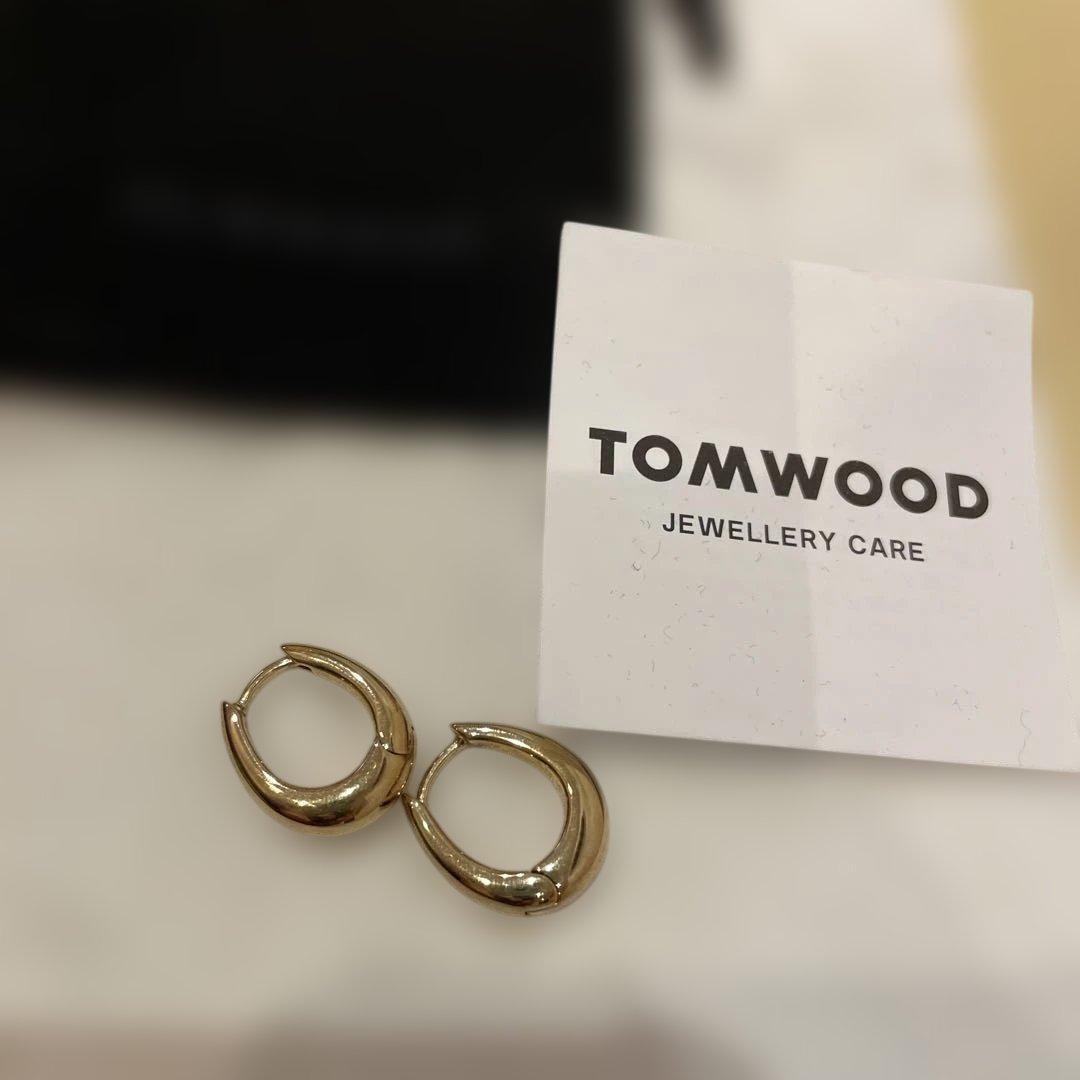 トムウッド　ピアス　ゴールド　LizHoop