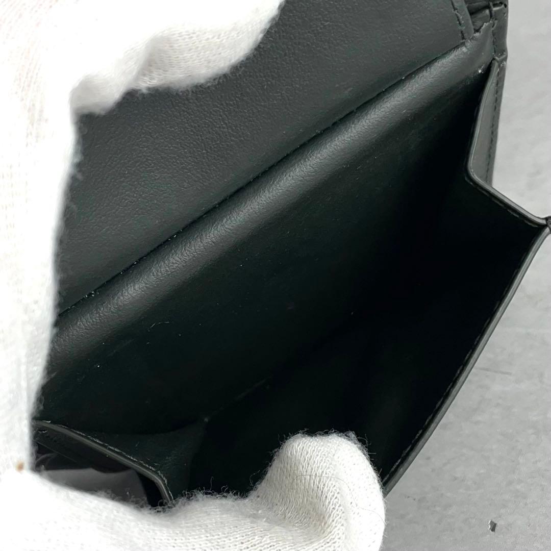 現行✨ ボッテガヴェネタ 折財布 ディエゴ イントレチャート オリーブ レザー