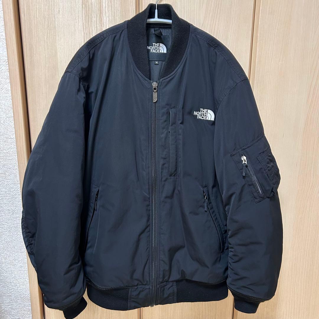 ザ・ノースフェイス ボンバージャケット MA-1 黒 M インサレーション