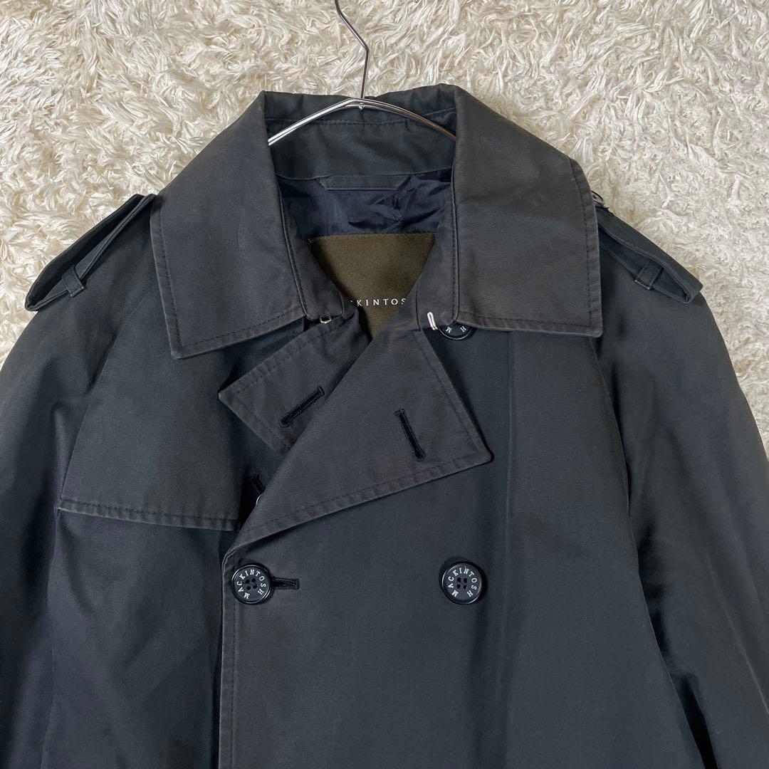 MACKINTOSH ベルト付き ダブル トレンチコート 英国製 38 Mサイズ