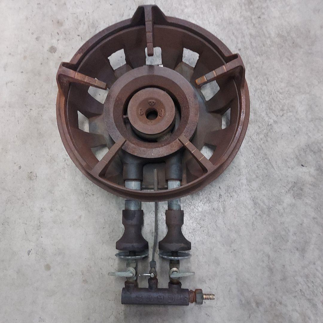 【中古品】鋳物コンロMG-270B LP用ファイアースクリーンバーナー　マルゼン
