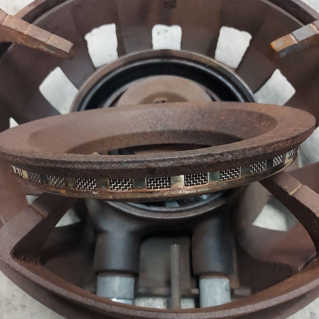 【中古品】鋳物コンロMG-270B LP用ファイアースクリーンバーナー　マルゼン