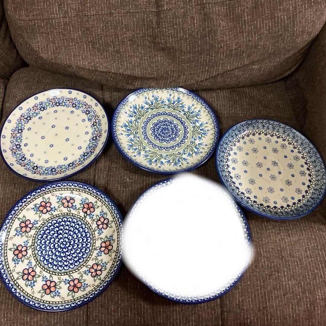 ポーランド食器　25cm皿4枚セット