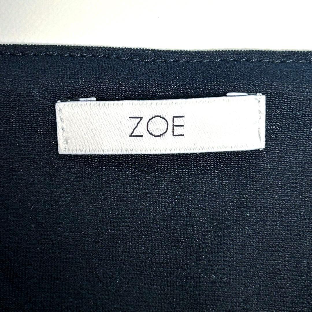 ZOE ゾーイ スカート ボトムス ミディアム ブラック サイズM