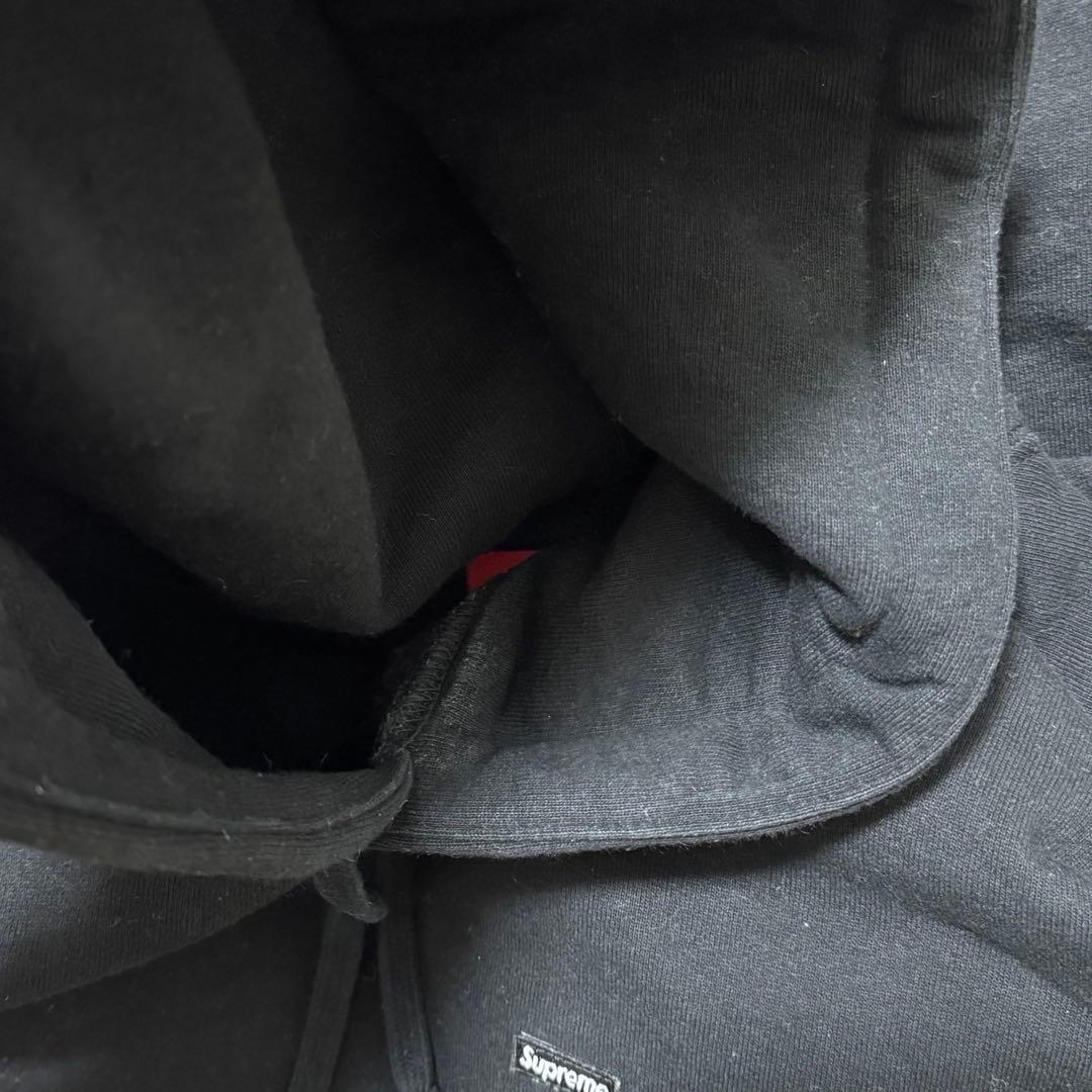 【人気入手困難モデル】シュプリーム　スモールボックスロゴ　プルパーカー S