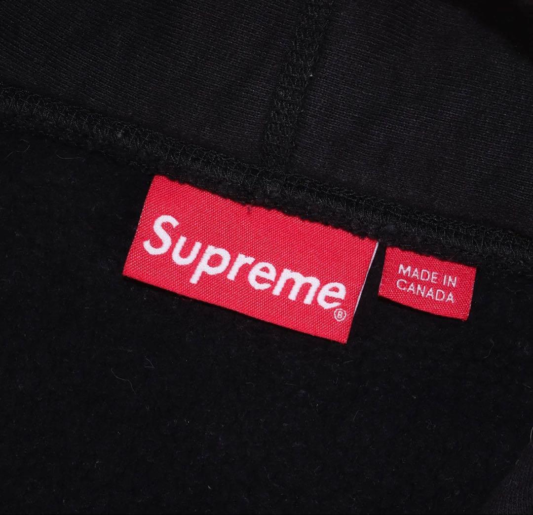 Supreme シュプリーム パーカー ブラック 黒 サイズ:M