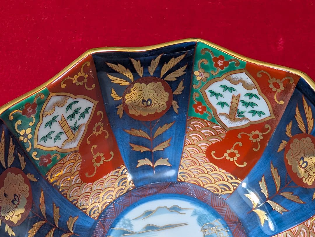 青藍窯　古伊万里　小鉢5客