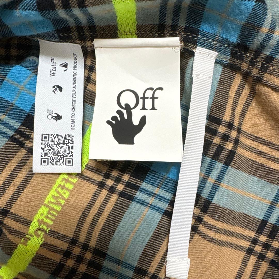 Off White ネルシャツ Virgil abloh XS