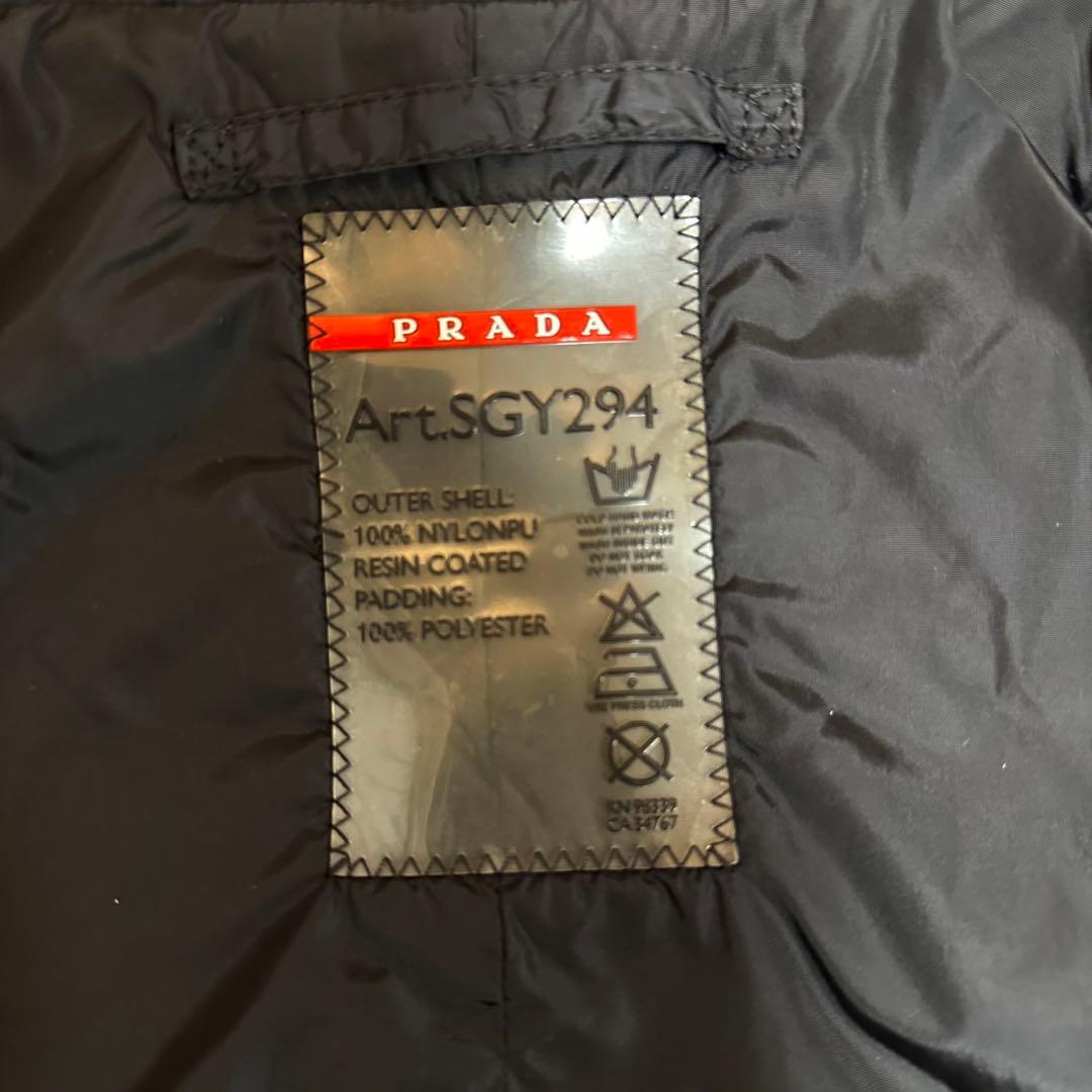 けい　OO's PRADA SPORT 中綿ロングダウンコート