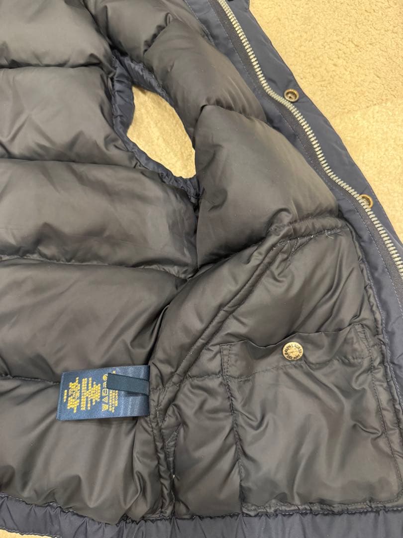 【格安】Polo Ralph Lauren ネイビー ダウンベスト XS