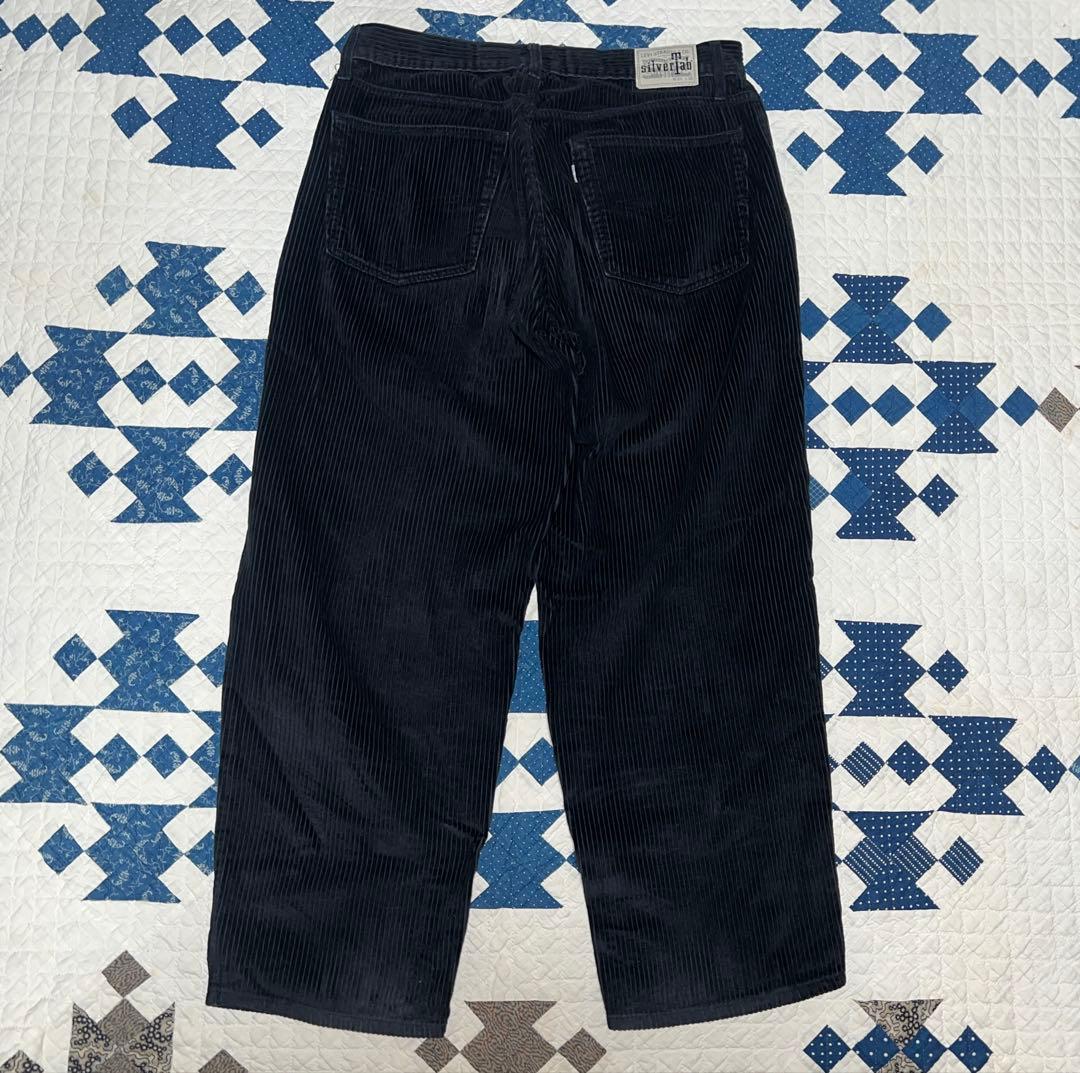 LEVI'S SILVER TAB BAGGY コーデュロイ 黒