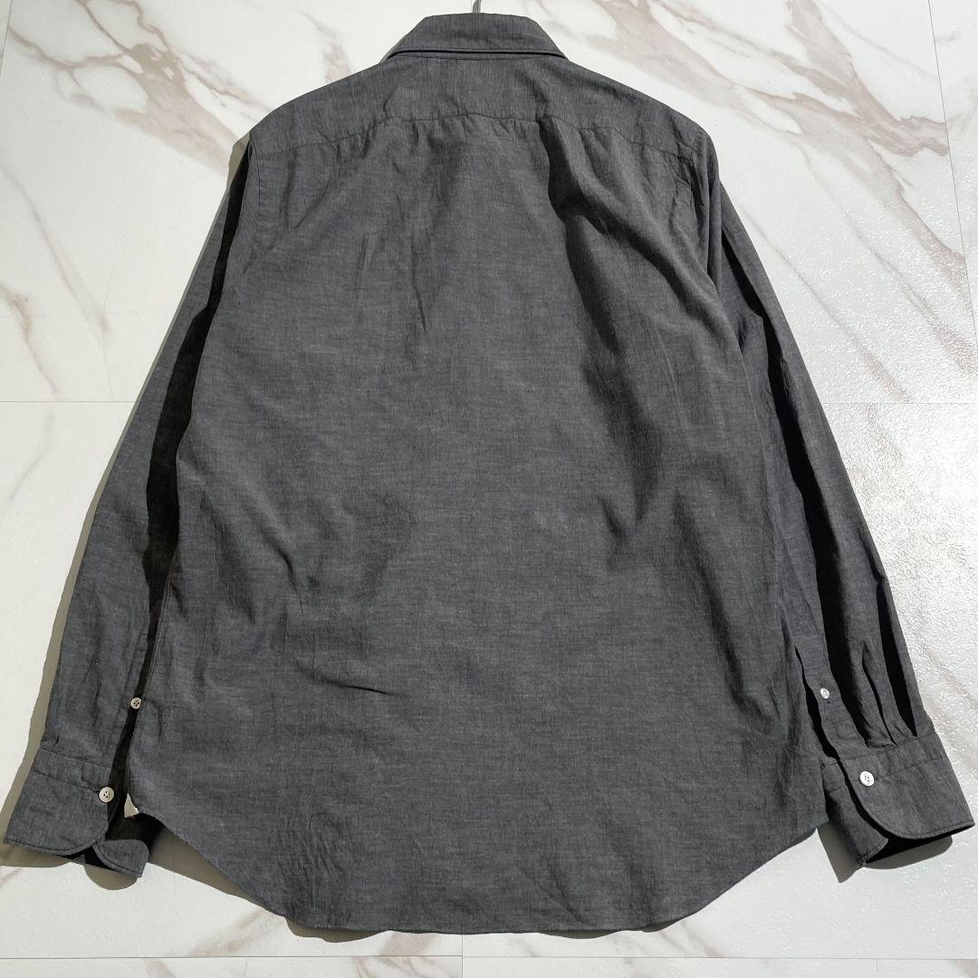 美品☆フィナモレ　長袖シャツ　コットン　SIAP SRL　イタリア製　手洗い可