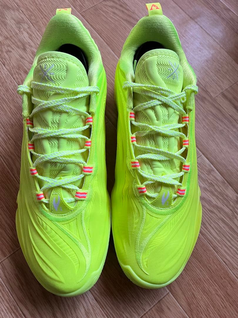 Li-Ning Wade 808 5 Ultra V2 ネオングリーン　27.5