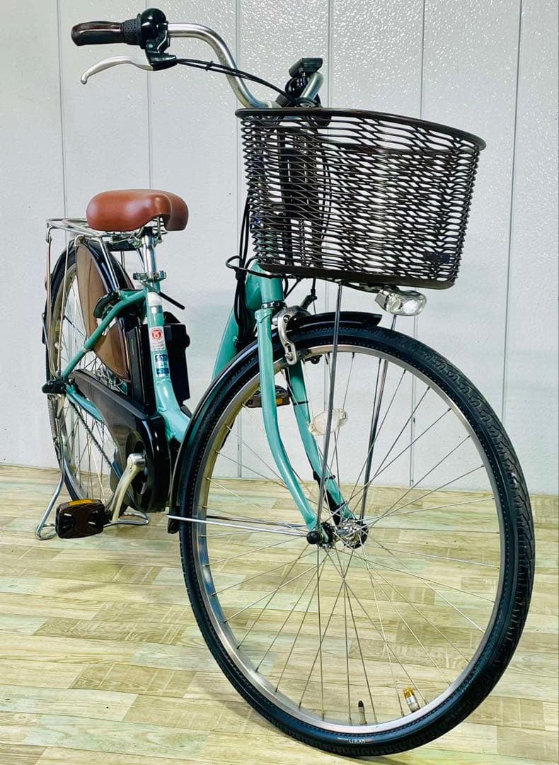 ★3151ブリヂストン8.7アンペア 26インチ子供乗せ電動アシスト自転車