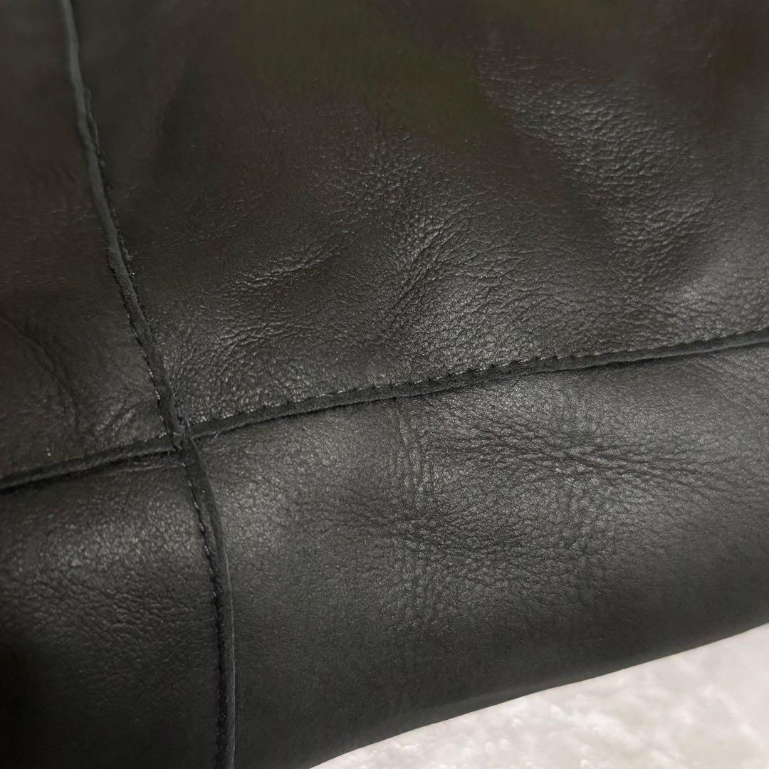 ジャケット・アウター archive shellac mouton leather jacket