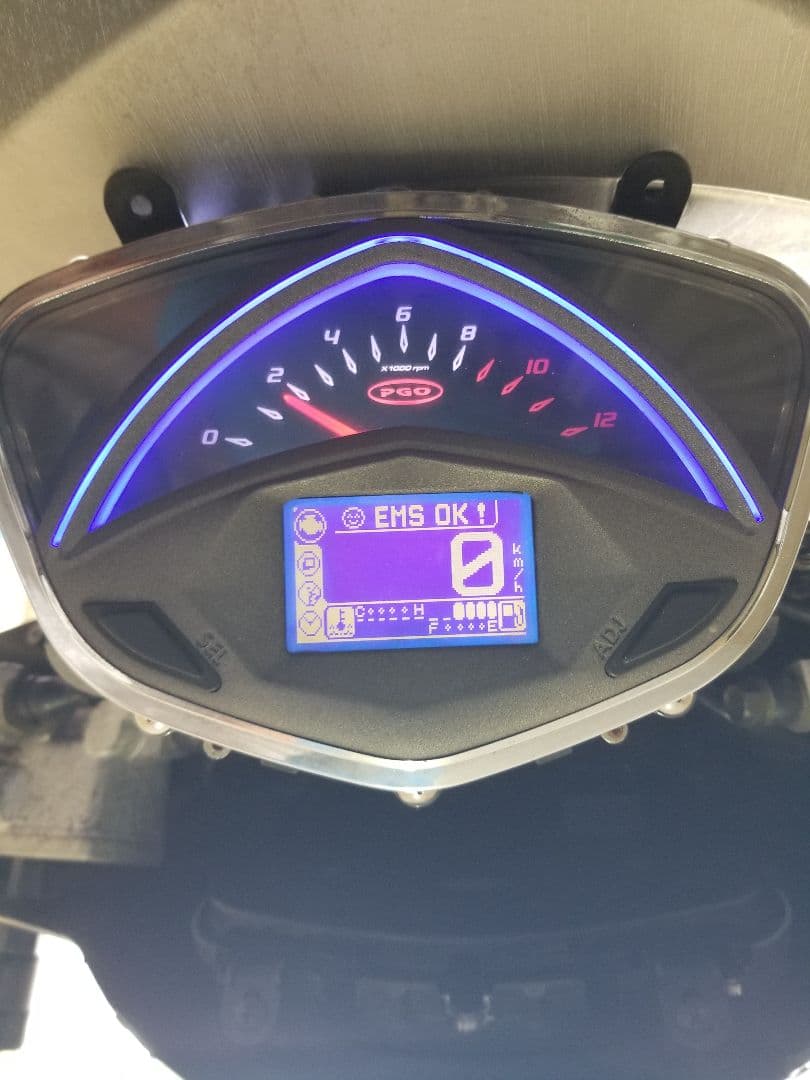 シンくん　ティグラ125 メーター