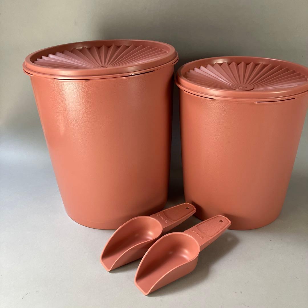 タッパーウェア グランプリデコレーター L・LL ２点セット➕２スコップスプーン