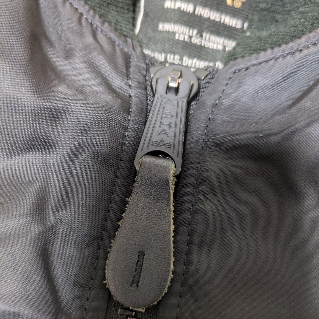 FTC アルファインダストリーズ MA-1 コラボ リバーシブル M ワッペン