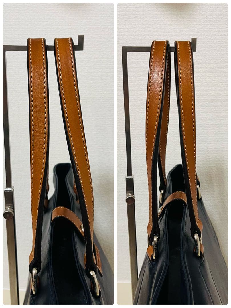 【美品】ダニエルアンドボブ トゥモローランド別注 トートバッグ ネイビー