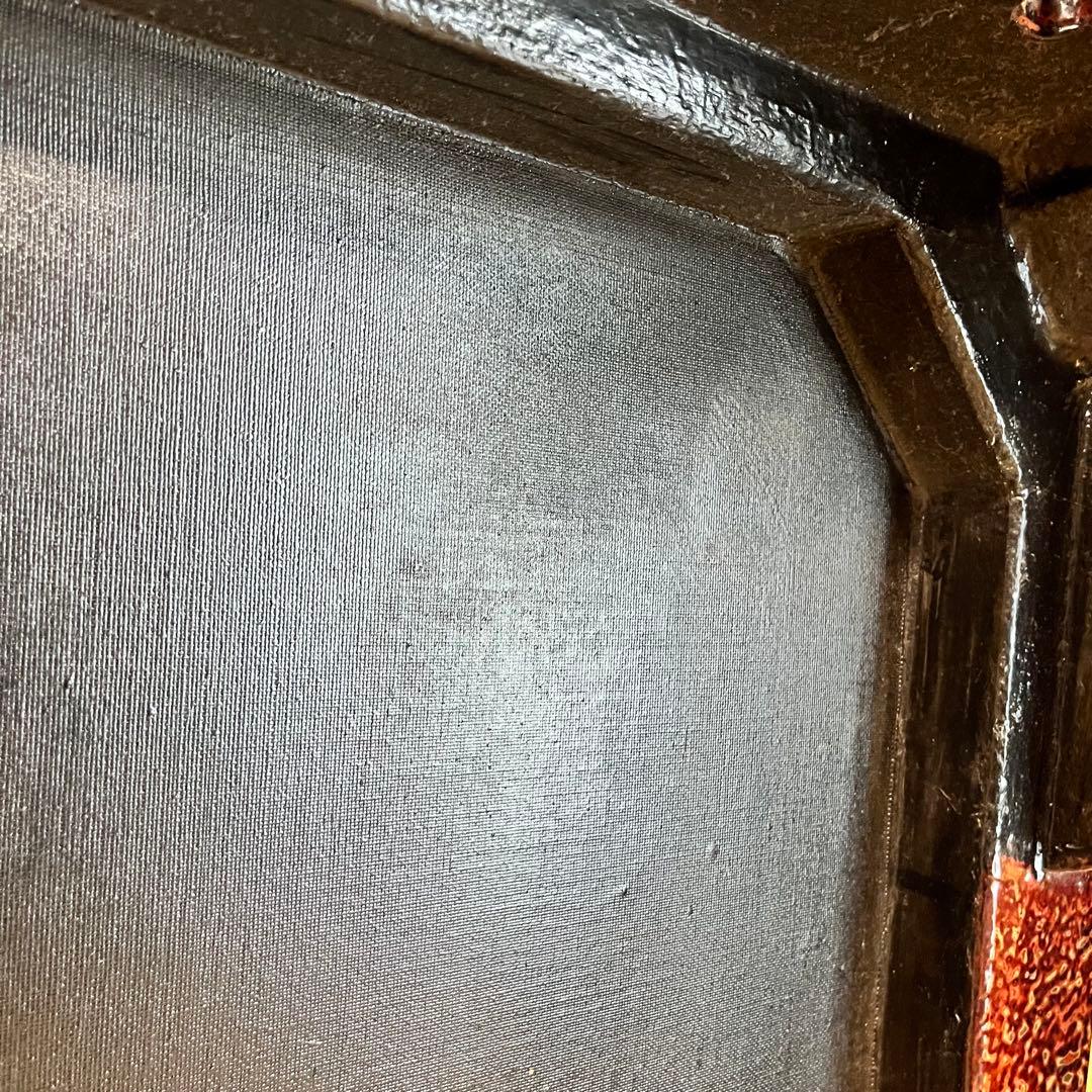 高級座卓　津軽塗　細かな細工　特徴的な脚デザイン