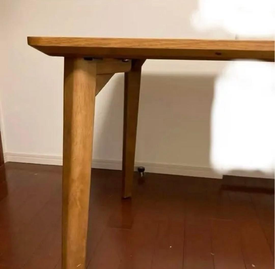 NITORI木製ダイニングテーブル 150✖️80cm 高さ70cm