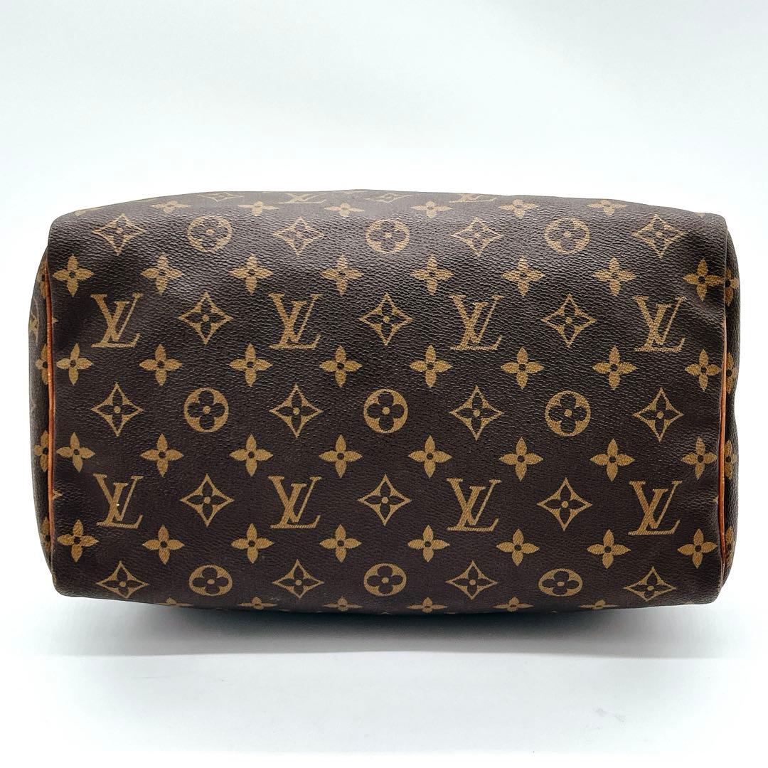 LOUIS VUITTON ルイヴィトン モノグラム スピーディ30 南京錠