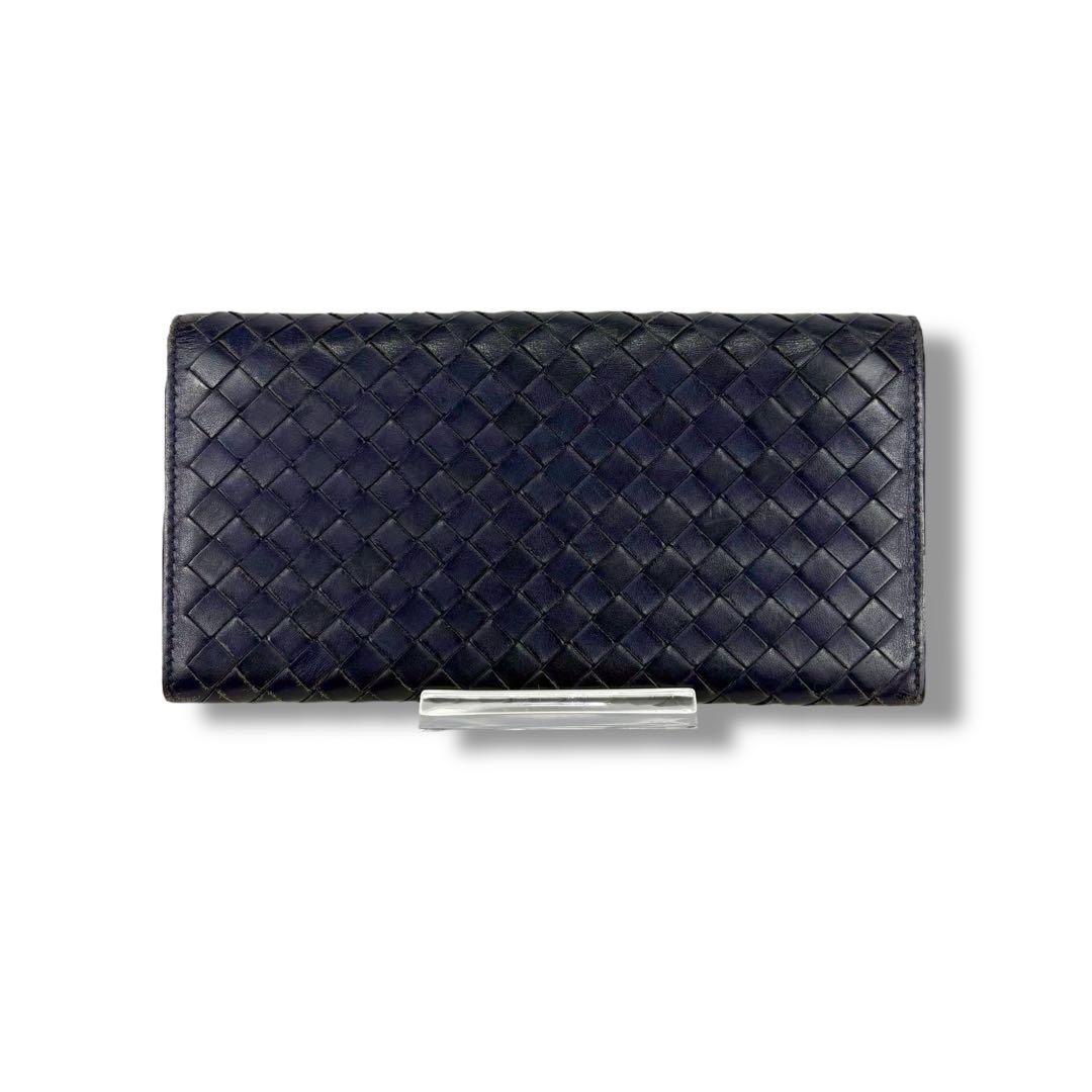 ボッテガヴェネタ　BOTTEGA VENETA 長財布　イントレチャートレザー
