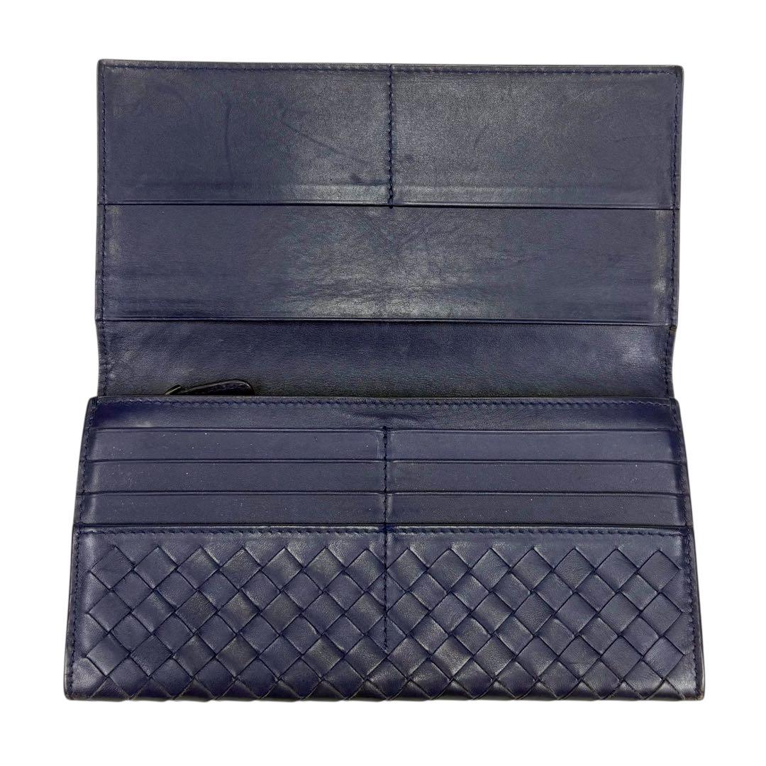 ボッテガヴェネタ　BOTTEGA VENETA 長財布　イントレチャートレザー
