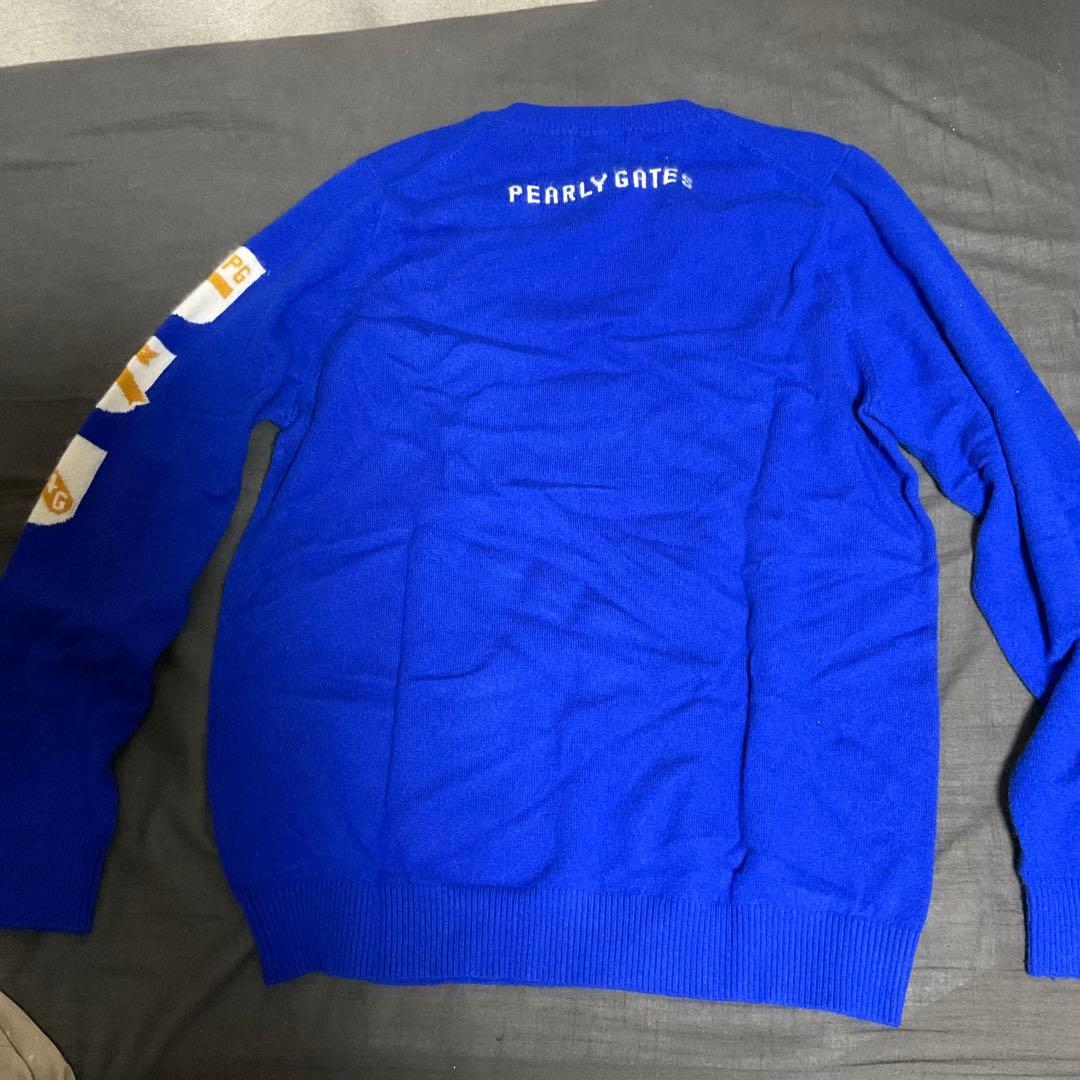 パーリーゲイツカシミヤ100%入りゴルフセーター