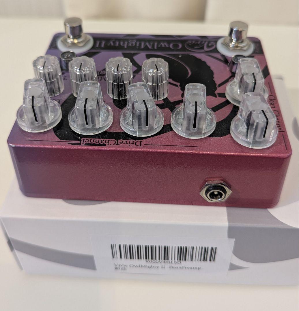 ​【廃盤・動作良好】Vivie OwlMighty II ベース用プリアンプ