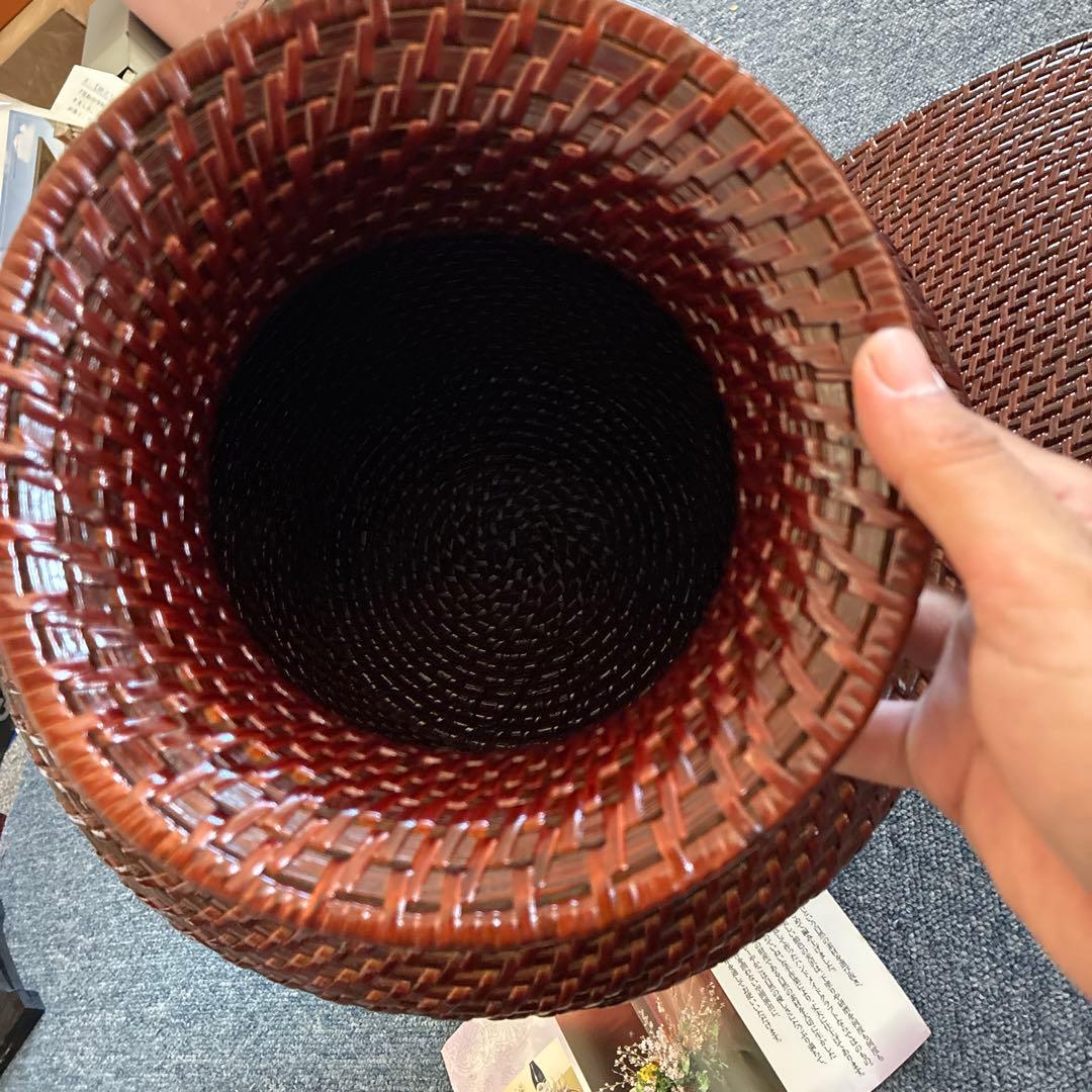 ★優工房　漆藤波　まえじゅう漆器 花器 手作り　本うるし　置物