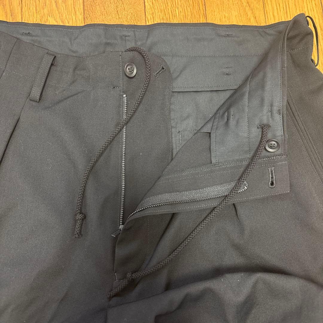 Yohji Yamamoto POUR HOMME ウールギャバジンパンツ
