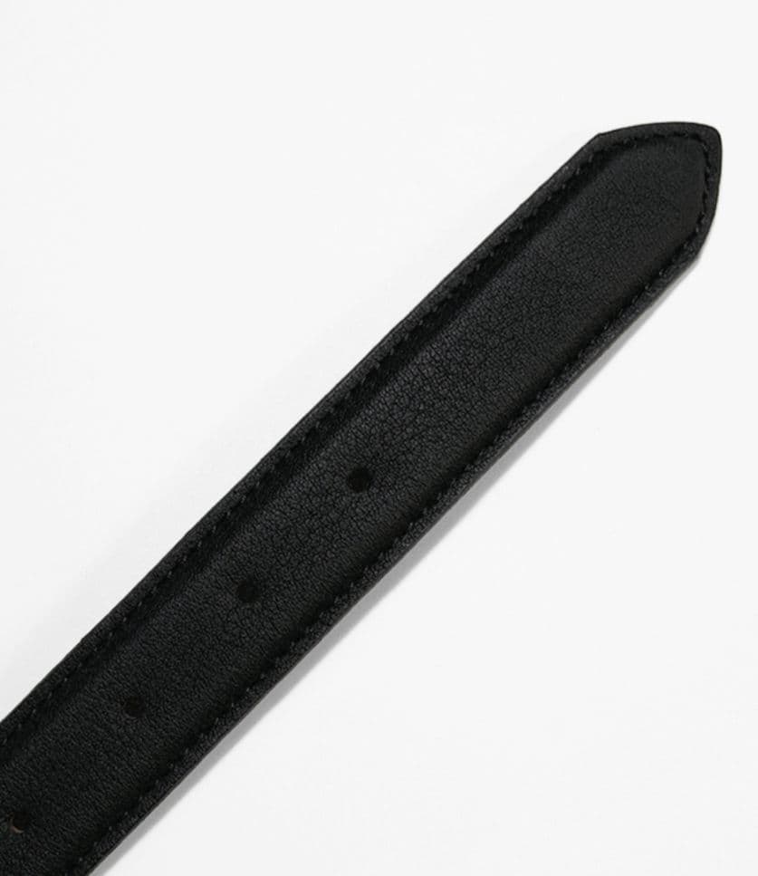 ERA. イーラ SHRINK AUTHENTIC BELT 黒 ベルト J＆M