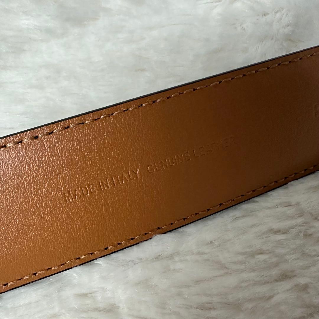 新品未使用　TOD'S トッズ ベルト ブラック 現行品 保存袋付属