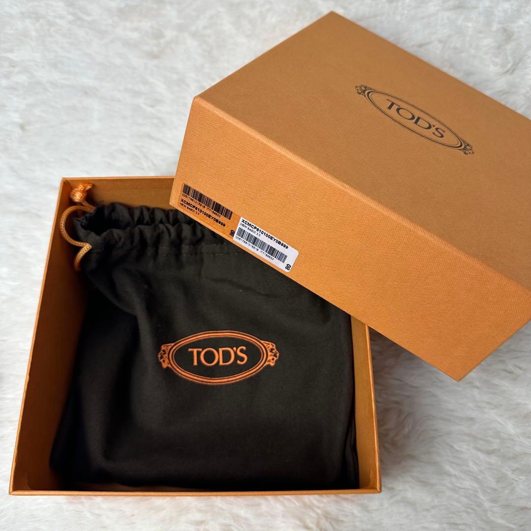 新品未使用　TOD'S トッズ ベルト ブラック 現行品 保存袋付属