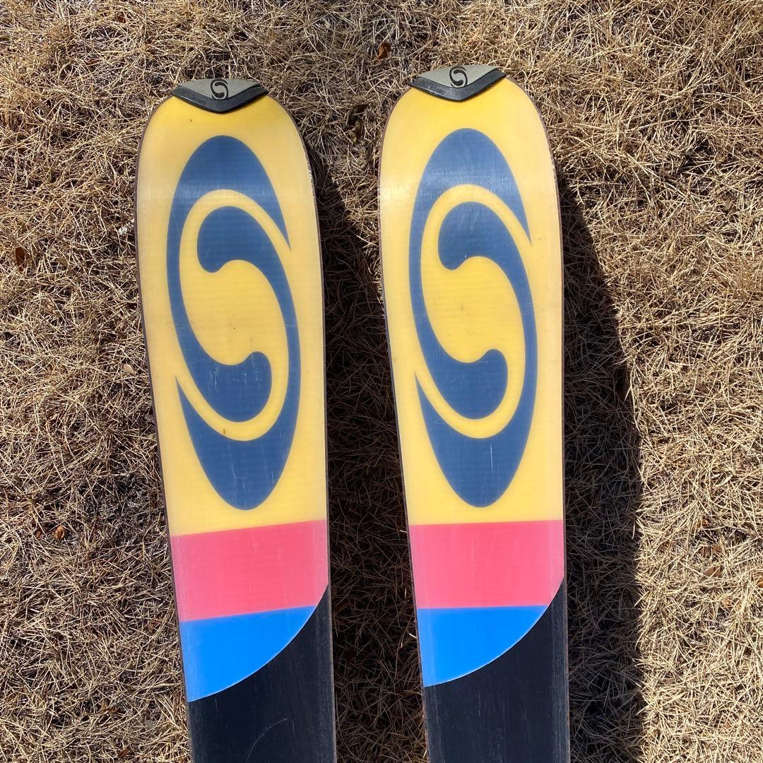 SALOMON CROSSMAX10 L160 スキー板 赤/青/白