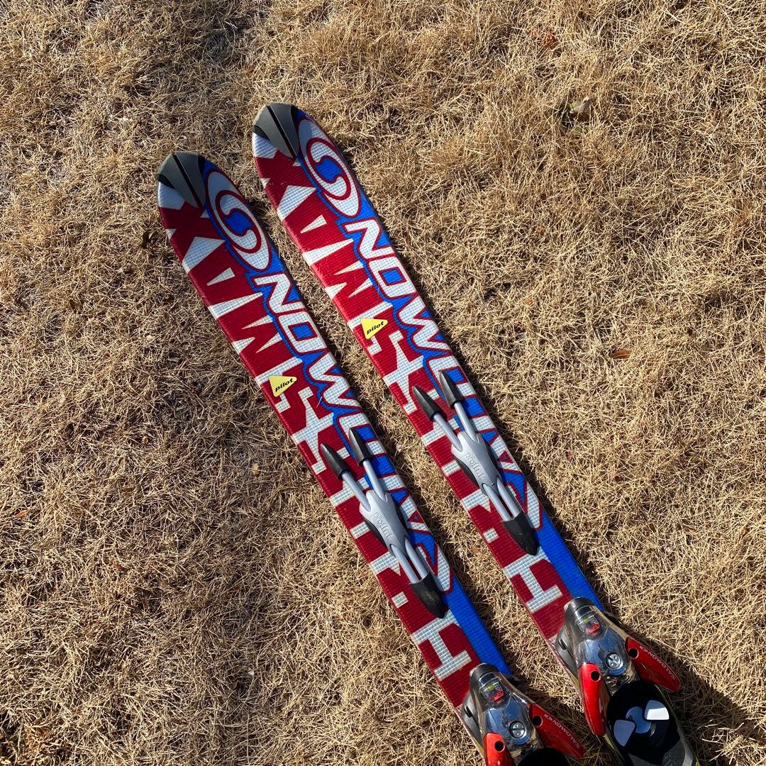 SALOMON CROSSMAX10 L160 スキー板 赤/青/白