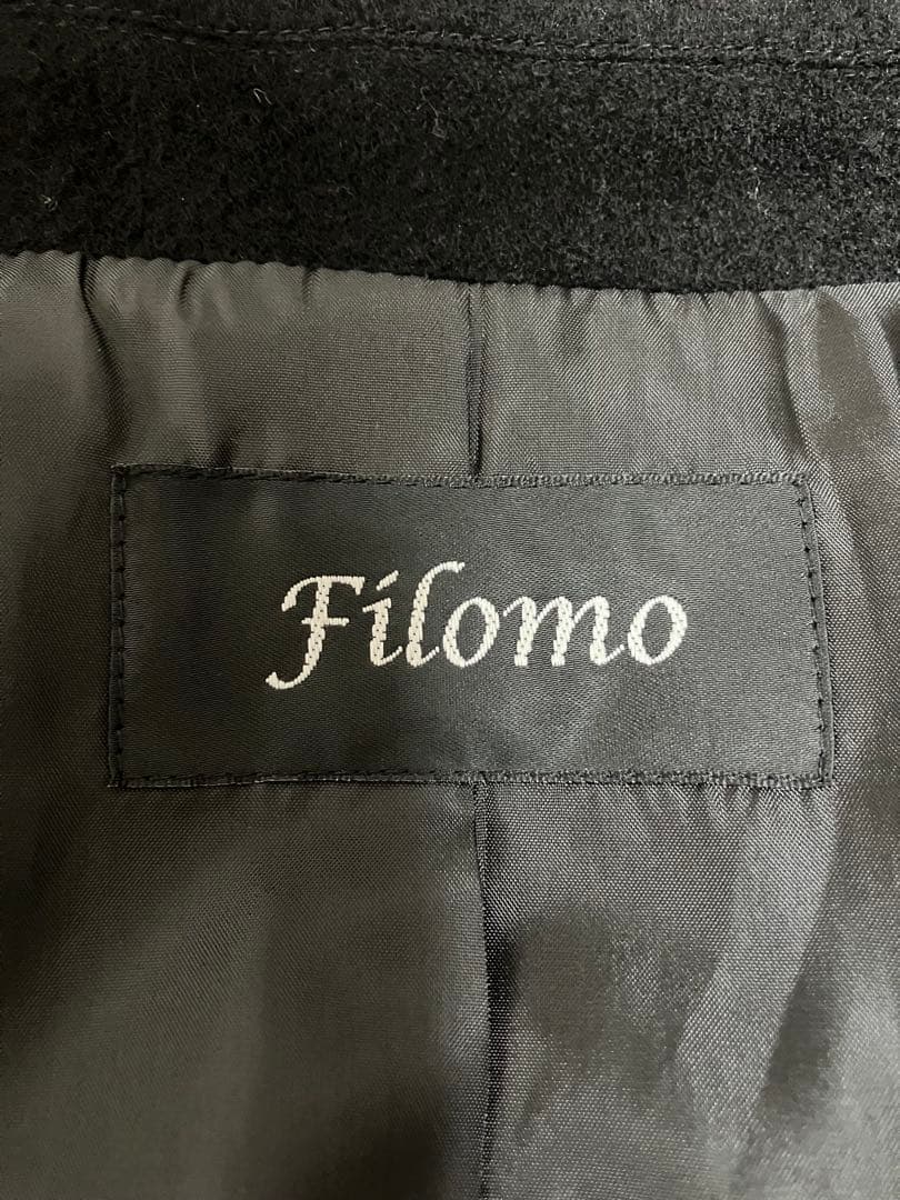 Filomo カシミヤブレンド ウール チェスターコート