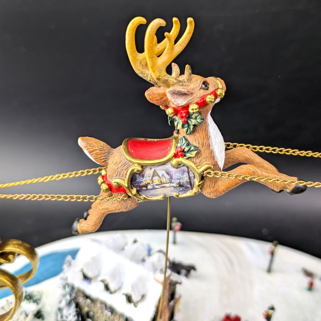 限定品 トーマスキンケード オルゴール サンタ オン ウェイ 箱・ 証明書付