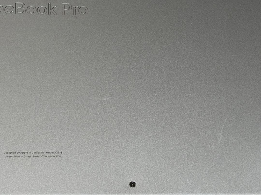 極美品MacBook Pro M3 14インチ 494GB
