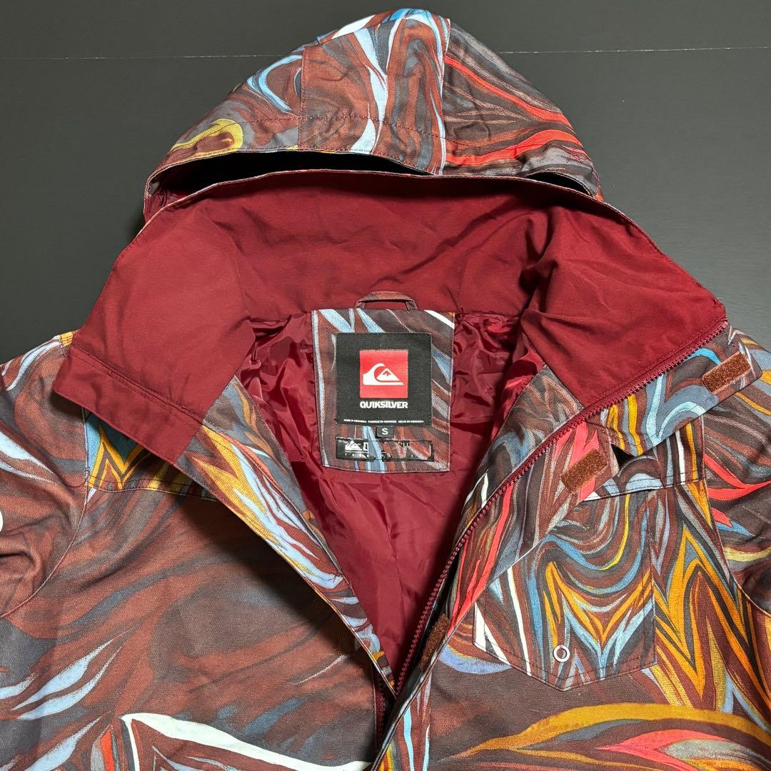 極美品 Quiksilver スノボウェア トラビスライスモデル セットアップS