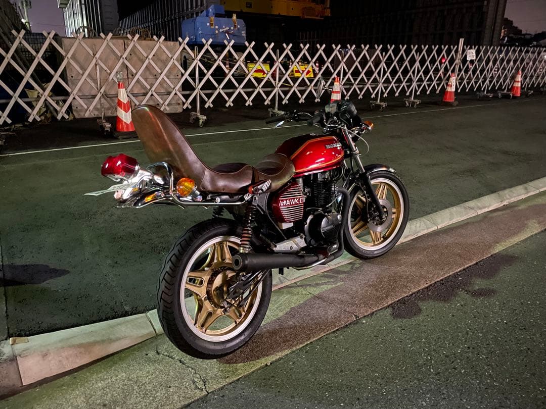 ホーク　バブ　CB250T用　サンパチテール　土台gt380 リアフェンダー
