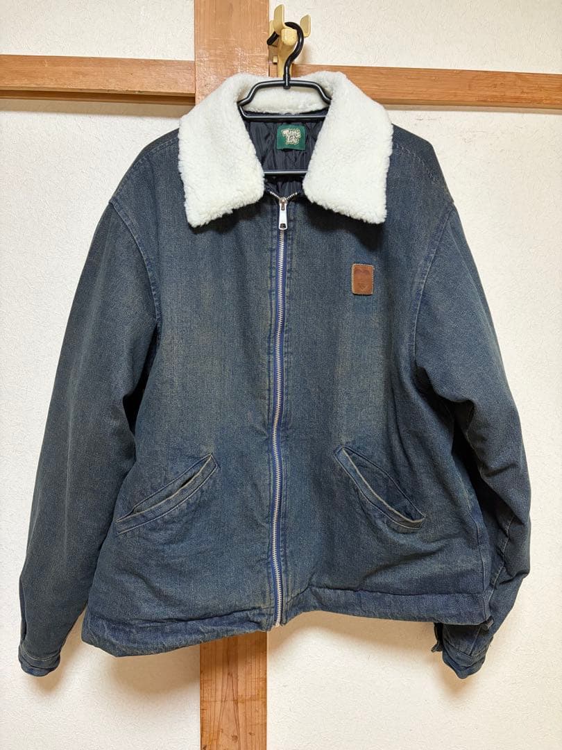 That's life Duck Boa Jacket ネイビー