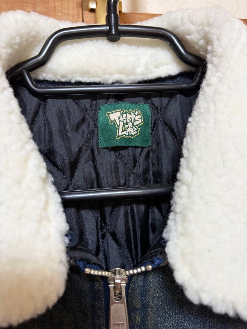 That's life Duck Boa Jacket ネイビー
