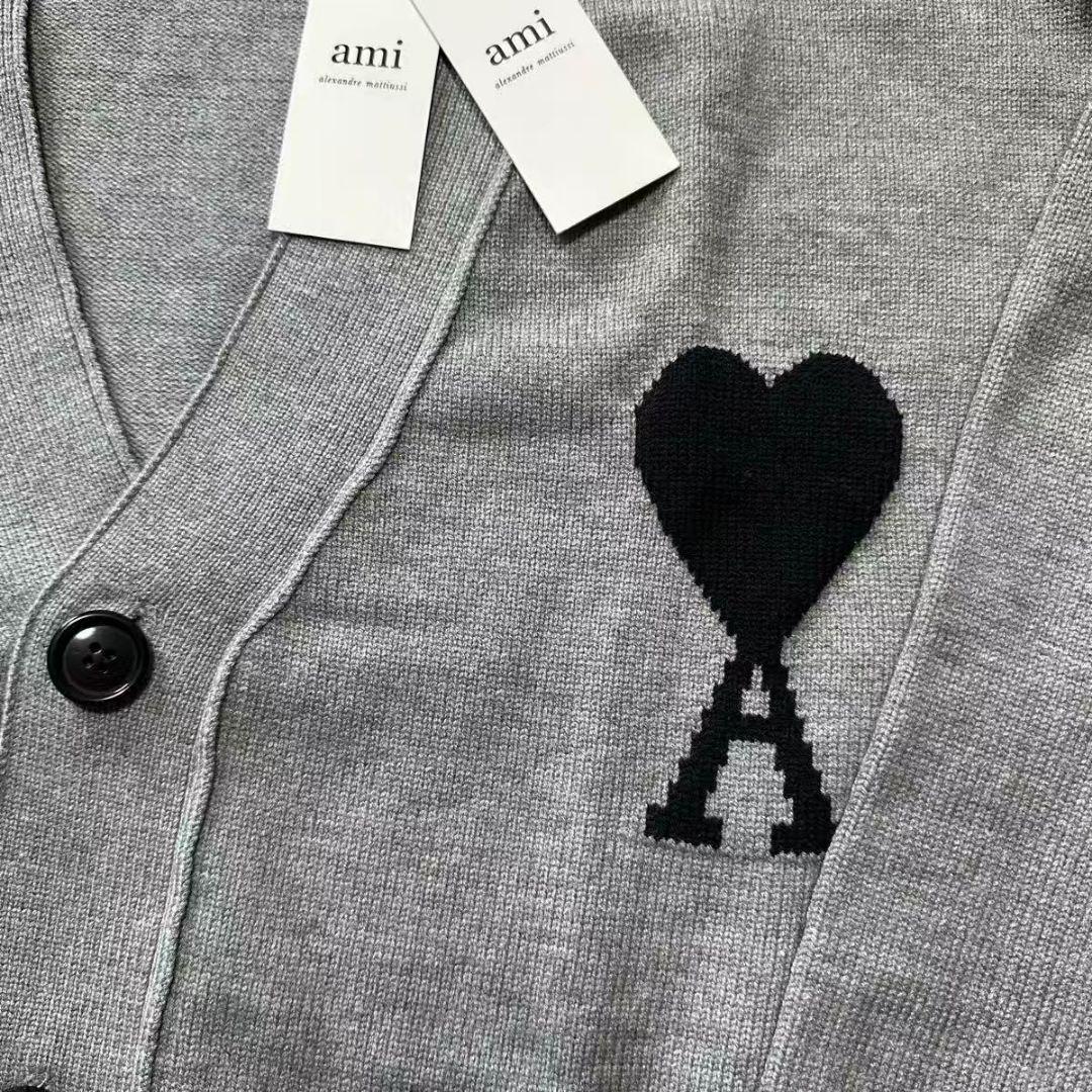 AMI PARIS ハートロゴ ニットセーター 男女兼用