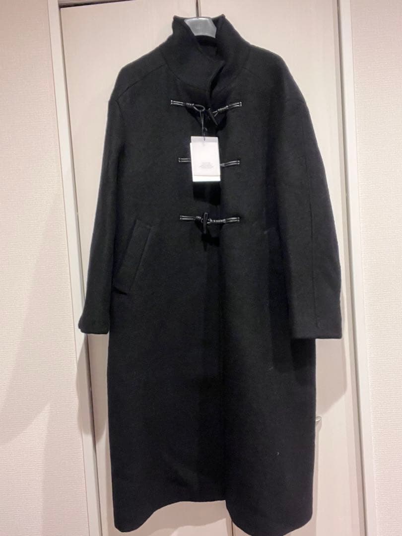 ジャケット・アウター OHOTORO Oriental Duffle Coat BLACK