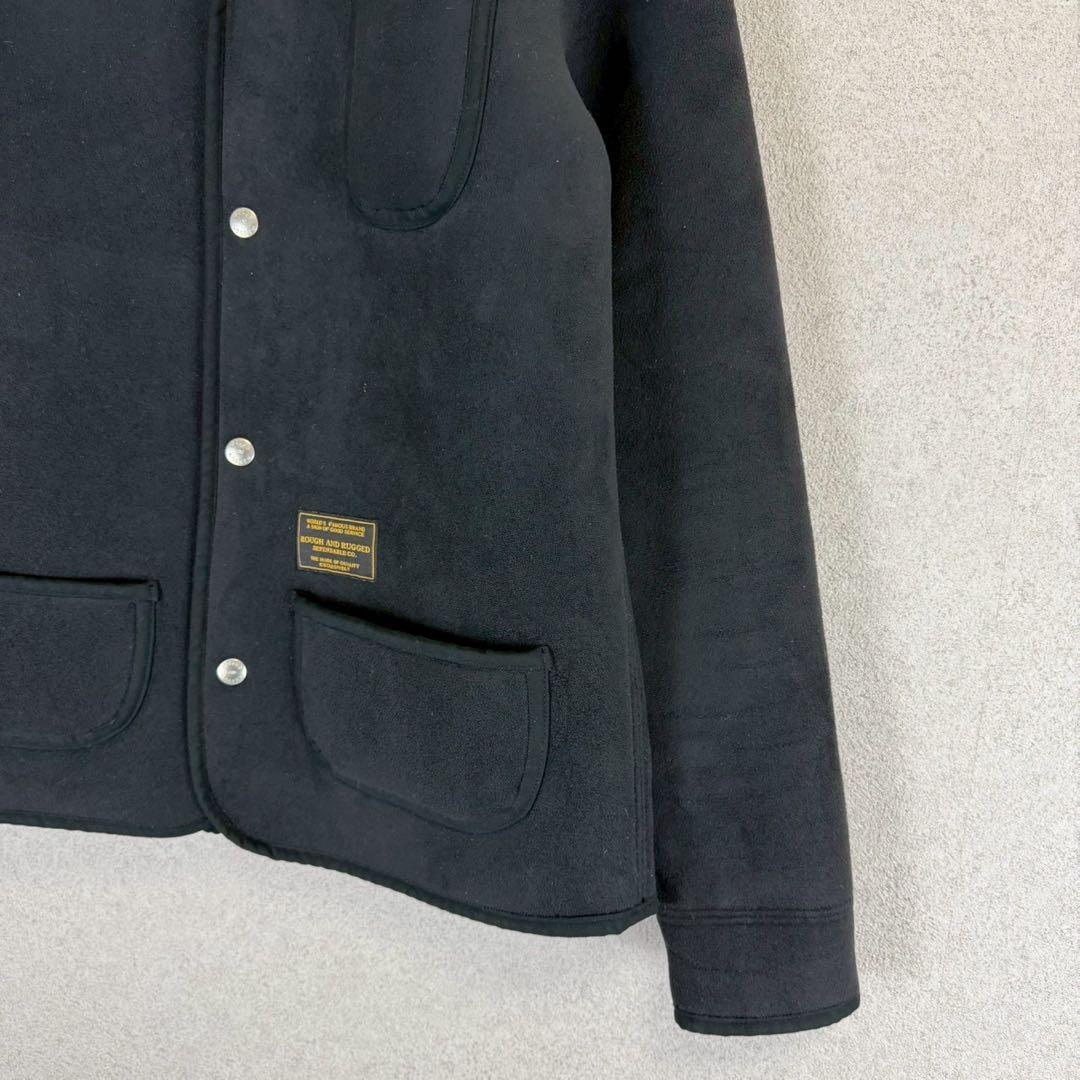 美品 ROUGH AND RUGGED ラフアンドラゲッド ノーカラー