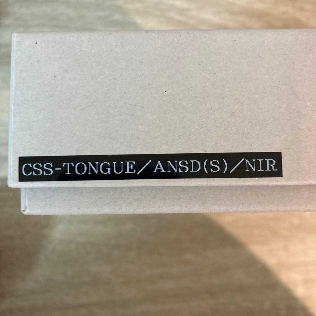 WILDSWANS TONGUE レザーケース BLACK